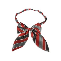 SKCF09 訂製韓版職業領花 女蝴蝶結 銀行空姐酒店襯衫配飾工裝 條紋領花 領花生產商 SKCF09 訂製韓版職業領花 女蝴蝶結 銀行空姐酒店襯衫配飾工裝 條紋領花 領花生產商